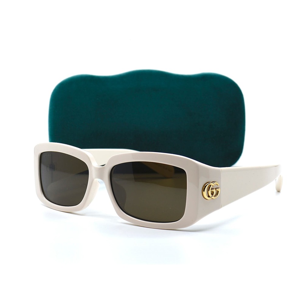 Gucci GG1403SK Ivory Brown Sunglasses Women Authentic Italy New w/ Case - Picture 8 of 15